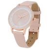 Fieldwork Women's Analog Watch with Leather Strap, Pink, ST287-2