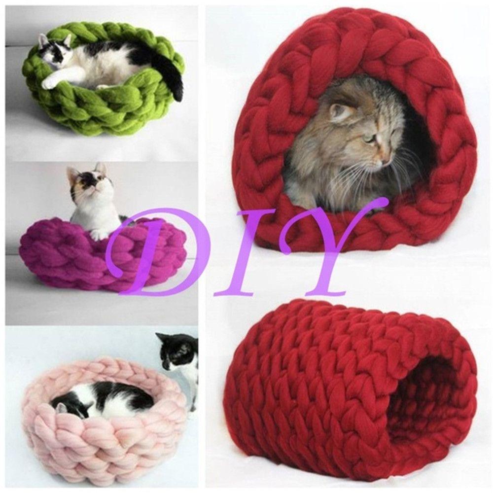 Fashion Yarn Circular Bamboo Sewing Tool Knitting Crochet Hooks Braided Ring Needle