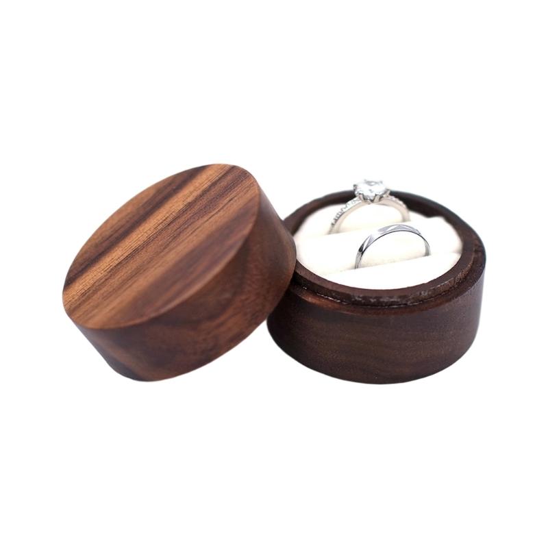 Rings Display Box Wood Rings Storage Case Jewellery Organiser Storage Chest For Engagement Proposal Jewelry Display