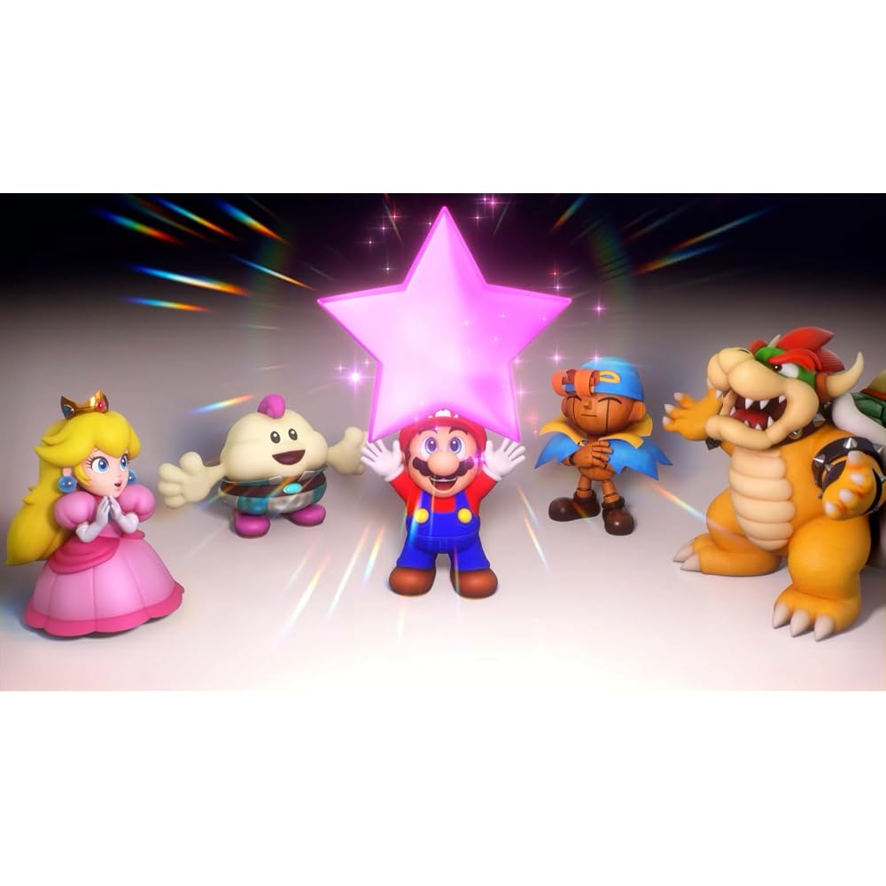 Super Mario RPG - Switch+ Набор плюшевых игрушек Марио Пич Баузер ([Эксклюзивно на Amazon.co.jp] Оригинальная булавка...