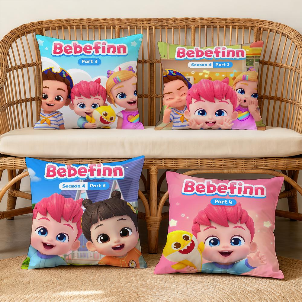 Мультяшная Подушка B-BebefinnS-ES Чехол Квадратный Декоративный Наволочка для Подушки-Пледа Диван Кровать Гостиная День Рождения Милый Подарок на Годовщину