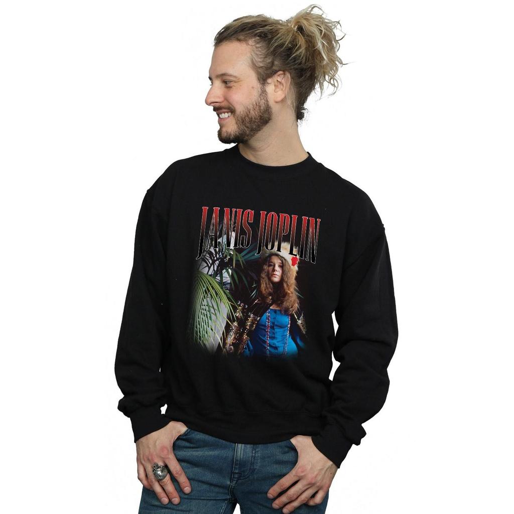 Janis Joplin Mens Baron Homage Sweatshirt