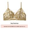 Элегантное кружевное белье французский треугольный бюстгальтер - Дышащий, не выпирающий, без спинки