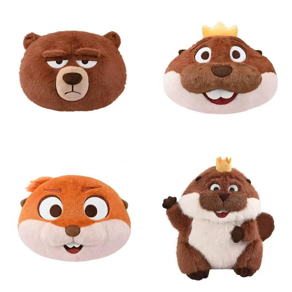 Hoppers Mabel King George Allen Bear Plush Keychain With Cartoon Animal Design For Collectors