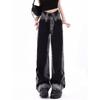 Vintage Harajuku Jeans Women Clothes For Teenagers Y2k Women's Slacks Fashion Aesthetic Clothing Autumn New Products Baggy Pants