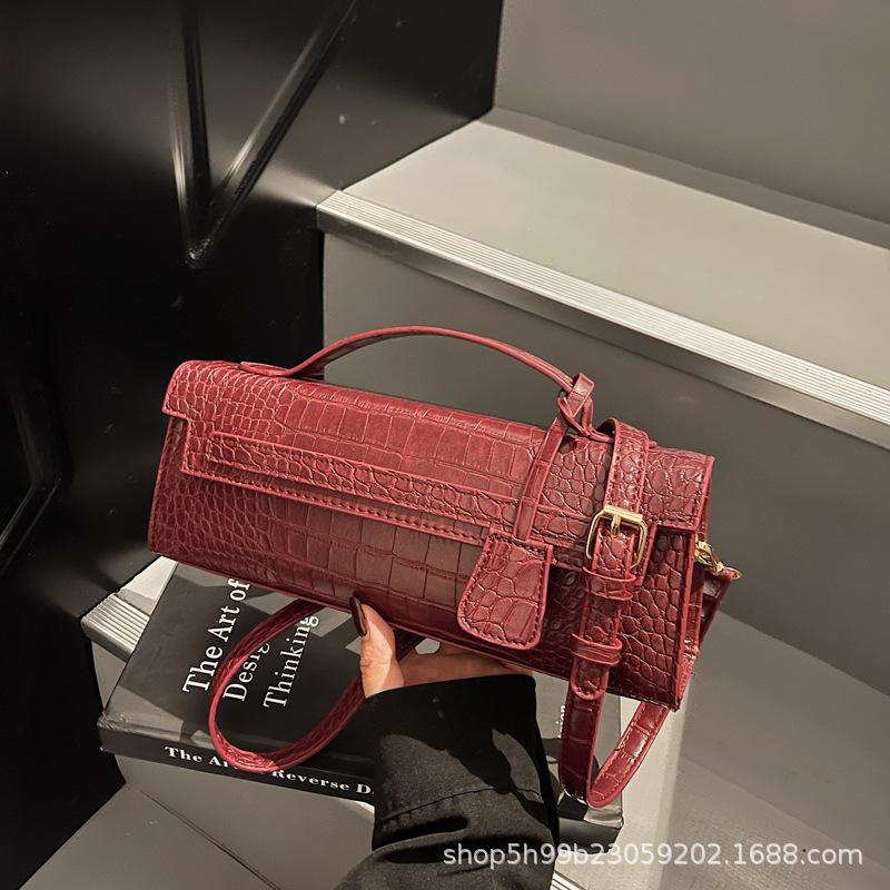 Хит продаж, сумки через плечо с узором под страуса, весенние новые сумки-мессенджеры в свежем стиле с узором под змею, женские премиум-класса