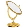 With Frame Rotation Makeup Mirror 360 Degree Rotation Vintage Cosmetic Mirror  Bathroom