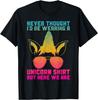 Fathers Day I Wear A Unicorn Shirt Dadacorn Funny T-Shirt