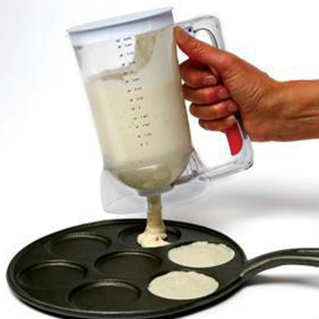 Batter Dispenser Measuring Cup For Precise Pouring And Baking Needs Made Of Food Grade Material With Non Slip Handle
