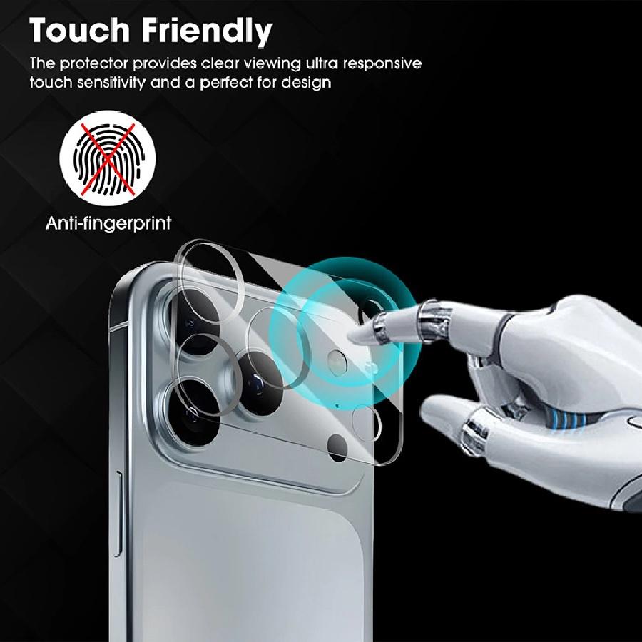 Защитное стекло для объектива камеры для моделей iPhone (Air 11-17, Pro Max) с функциями антиблика и без потерь в формате HD