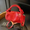 Hand Bag New Fashion Shoulder Bag Solid Color Messenger Bag