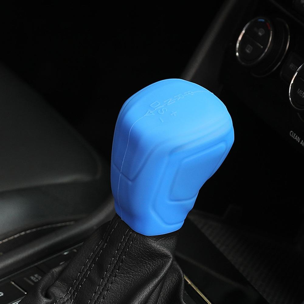 Car Gear Shift Knob Cover for Volkswagen VW T-cross Tcross Polo VW Passat 2020+ New Sagitar Silicone Gear Cover Accessories