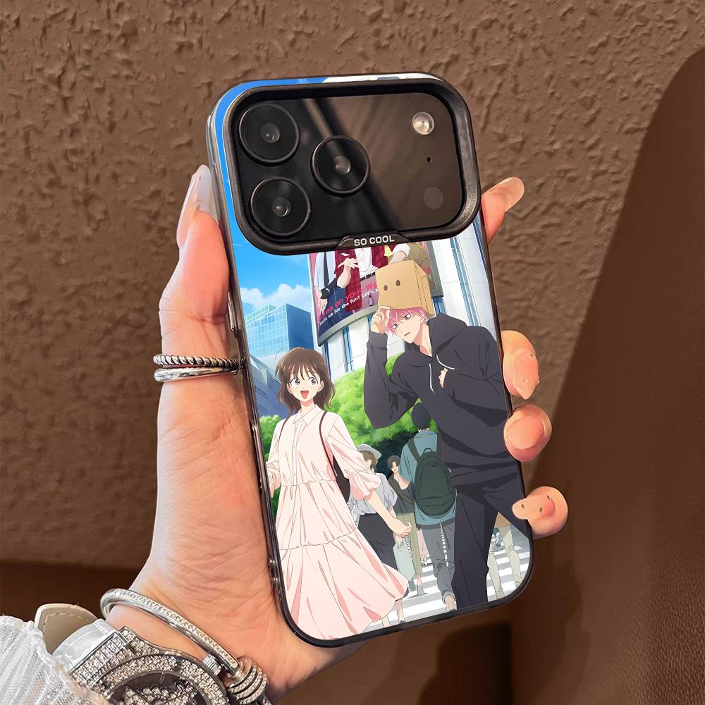 T-Tamon C-Comics Kun Ima Docchi Для iPhone 17,16,15,14,13,12,11,Pro,Max,Plus,E,SE4,Air,Mini Черный Чехол для Телефона IMD Box