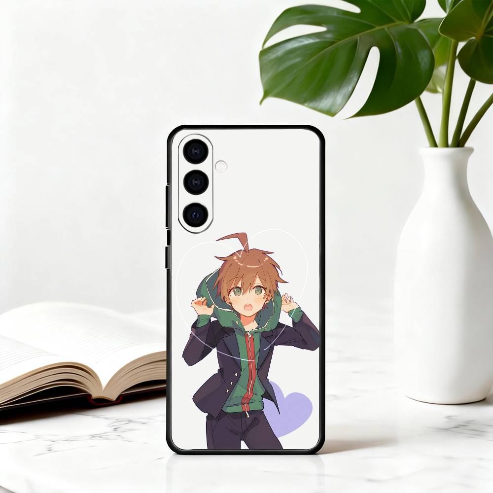 Чехол для телефона M-Makoto N-Naegi-MNES для Samsung Galaxy A73, A72, A71, A70, A53, A52, A51, Другие Мягкий черный чехол