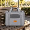 Foldable Pet Carrier Bag SoftSided Oxford Cloth Breathable for Outdoor Trips,