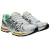 Asics GEL Kayano 12.1 Низкие Повседневные Городские Обувь для Бега Унисекс Серебристо-Зелено-Оранжевый 1203A827-100