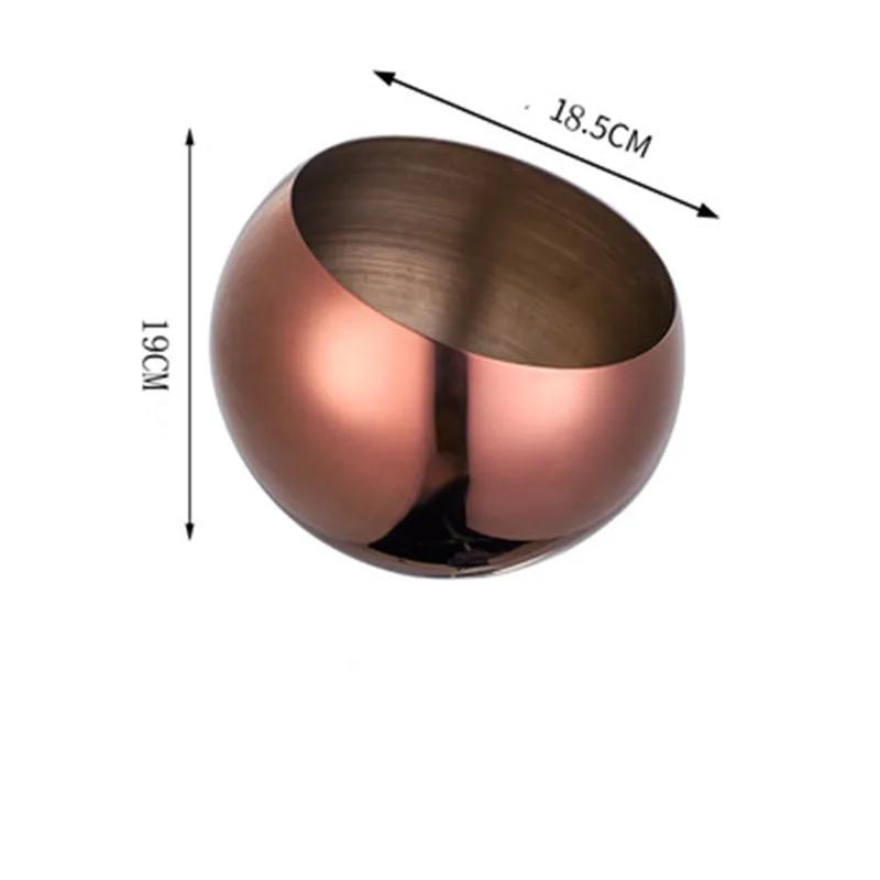 Золотая золотая нержавеющая стальная миска для хранения поднос для караоке-бара Миски Солонка Бутылка для хранения Банка для хранения Приправа Конфеты Соевый соус