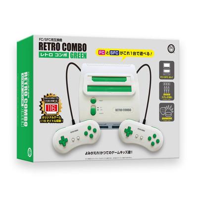 Retro Combo GREEN совместим с Famicom [Columbus Circle] (Совместимость с FC/SFC) - Famicom/Супер