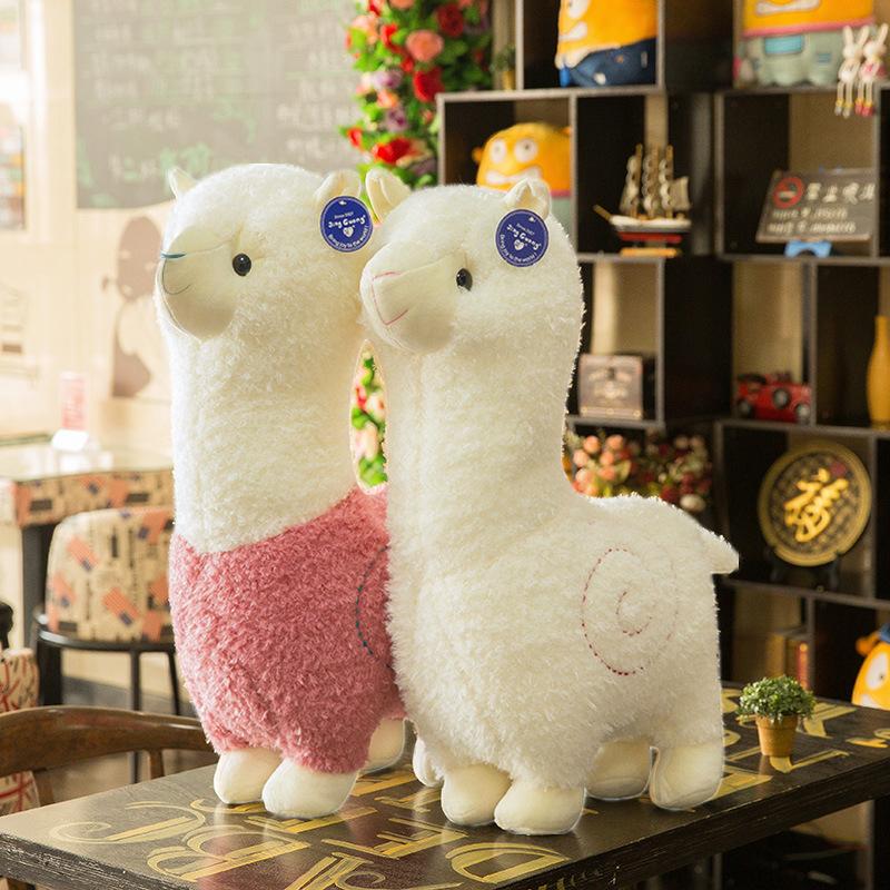 Плюшевая игрушка Кукла Альпака Мягкая игрушка Кукла ягненка Спальная подушка Детские праздничные подарки