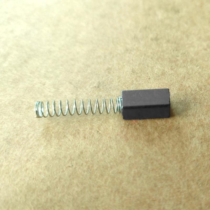 10Pcs 250W Sewing Machine Motor Carbon Brushes 5x12mm Carbon Brush Motor Brushes for Home Sewing Machine