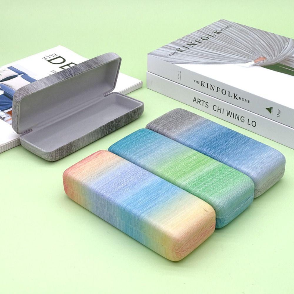 Коробка для солнцезащитных очков радужного цвета, противоударный футляр для очков, новые аксессуары для очков для студента