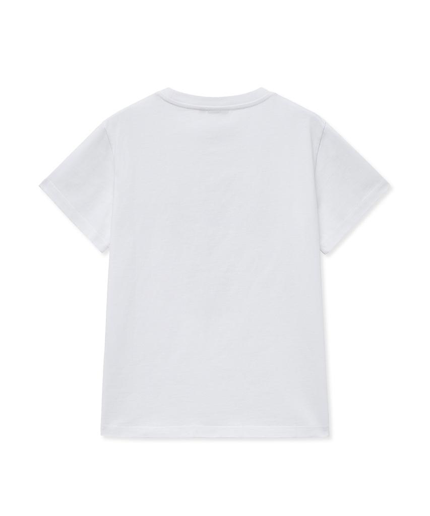 YALE Women'S Teddy Dan Short Sleeve T-Shirt_White