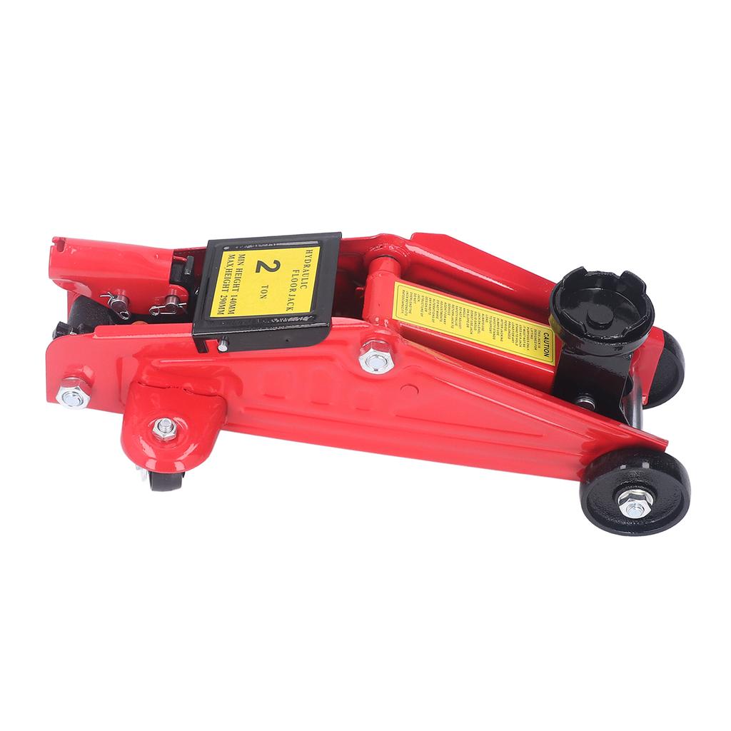 Напольный домкрат 2т Гидравлический домкрат на тележке 140?290 мм с поворотными колесами для ремонта подъема автомобиля
