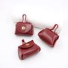 Mini Retro Simulation Small Bag Leather Luggage Accessories Miu Hanging Rope Hanging Pendant Accessories Matched With Scene Props Decoration