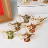 Aladdin Lamp Vintage Home Decor Middle Eastern Style Metal Crafts Arabian Nights Theme Room Decorations Gift For Collectors
