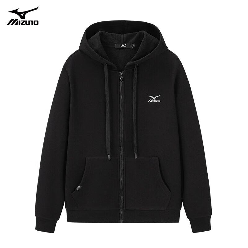 Mizuno Men's Outdoor Casual Hooded Zip-Up Sweatshirt