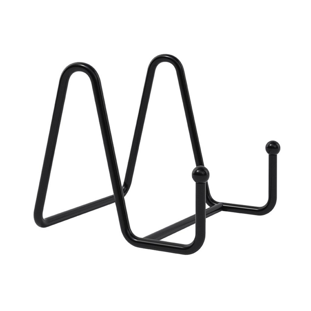 Plate Stands for Display Iron Easel Display Stand Holder Metal Frame for Pictures Photo Decorative Dish Tabletop Art