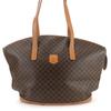 Used Tote Bag Macadam leather/PVC Brown Shoulder