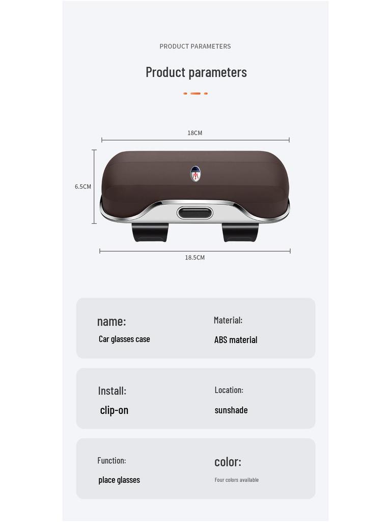 Зажим для хранения очков Maserati для моделей Ghibli, President, Levante
