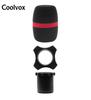 Coolvox 1Set Microphone Foam Windscreen and Wireless Microphone KTV Silicon Anti-Roll Device Ring Universal Square Non-Slip Circle for BBS MIC