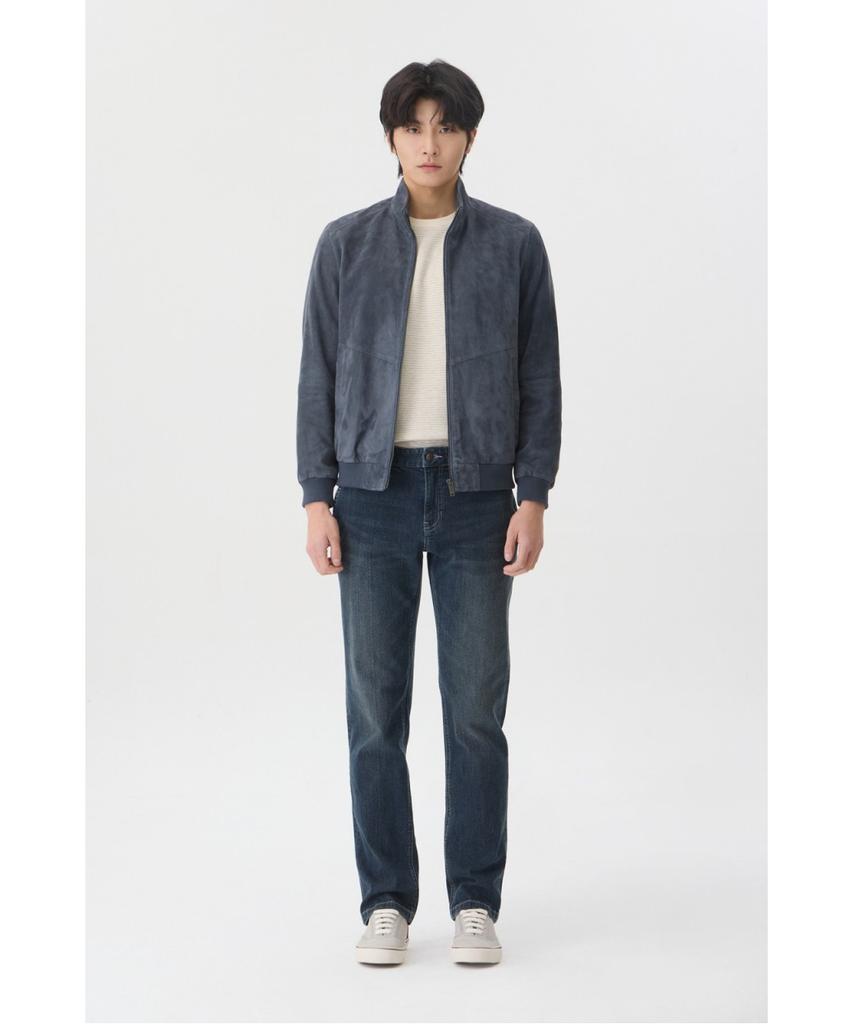 Brentwood [Boulder Leather] Goat Suede Blouson Brudx26111Bux