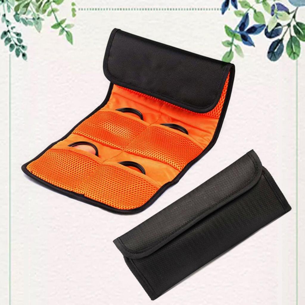 Filter Storage Bag Camera Filter Organizers Camera Filter Carrying Bag for Camera Keep Your Filters Safe from Scratches