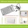 Heat Preservation Plate Lightweight Milk Bottle Thermal Heater Pad Multifunction Food Warmer Plate for Lunch Box Milk Bottle