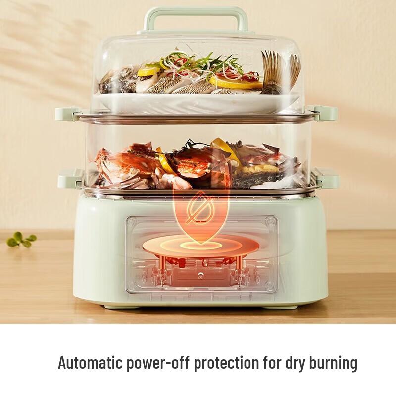 Joyoung 10L Multi-functional Electric Cooking Pot & Steamer CN plug (adapter included)