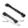 2pcs Universals Washing Machine Base Brackets with Antislip Pad for Noise Reduction and Secure Placement