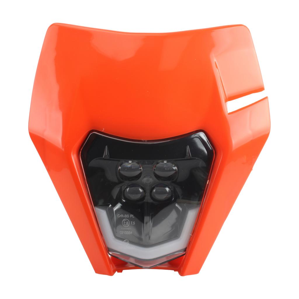 Светодиодная маска-пластина для фары эндуро мотоцикла Для KTM EXC XC SX EXCF XCW SXF 125-500 2016 2017 2021 Модификация фары для мотокросса