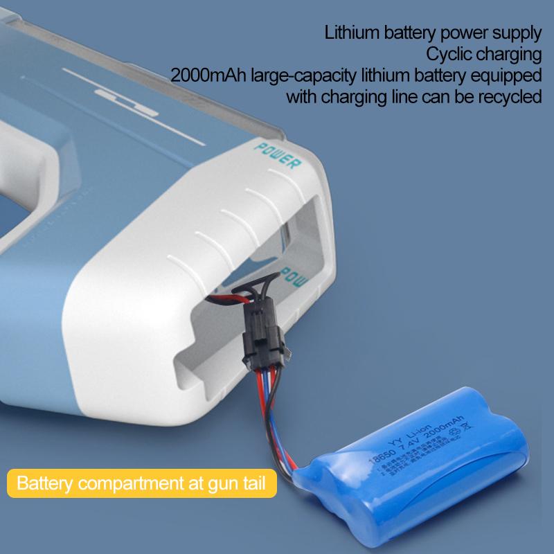 Электрический водяной пистолет, высокотехнологичные автоматические пистолеты для замачивания воды, большая емкость, летний бассейн, вечеринка, пляжные уличные игрушки для детей и взрослых