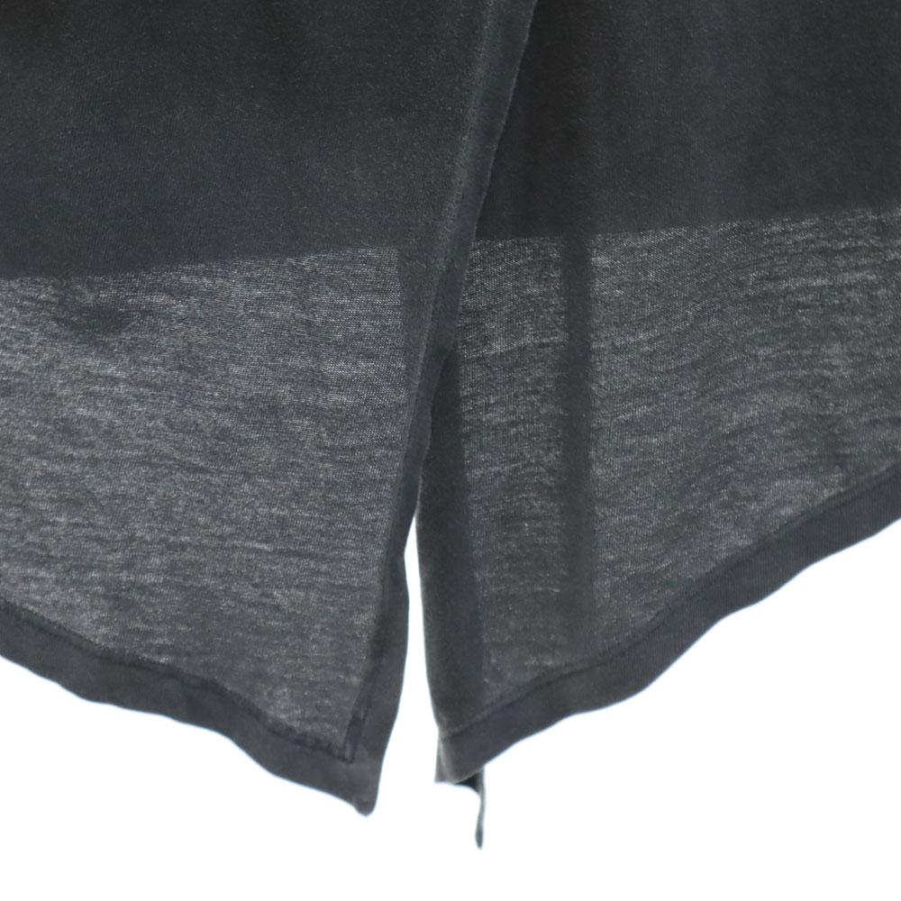 MM6 Short Sleeve Deformation T-shirt S Gray French Sleeve Women Used