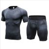 Quick Dry Workout Running Shirt Compression Fitness Tops Breathable Jersey Gym T-shirts Clothing Male Sport Shirts Men