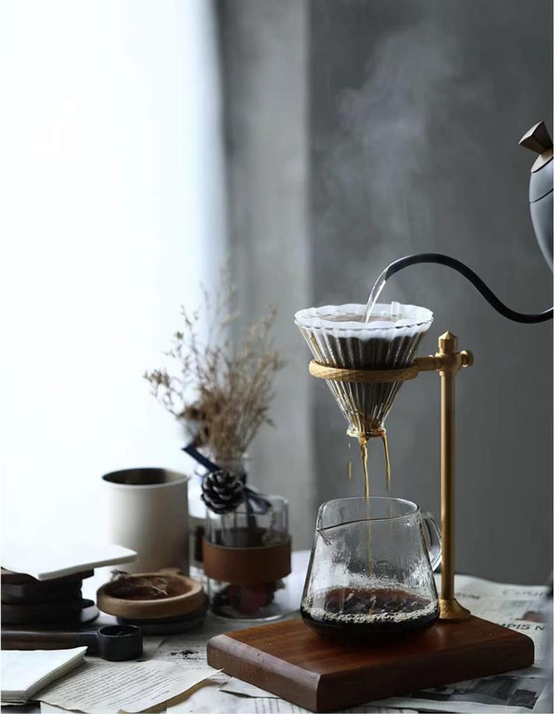 Кофейное оборудование WOOD SHOW, подставка для кофейных капель, кофейный сервиз (только стоять)