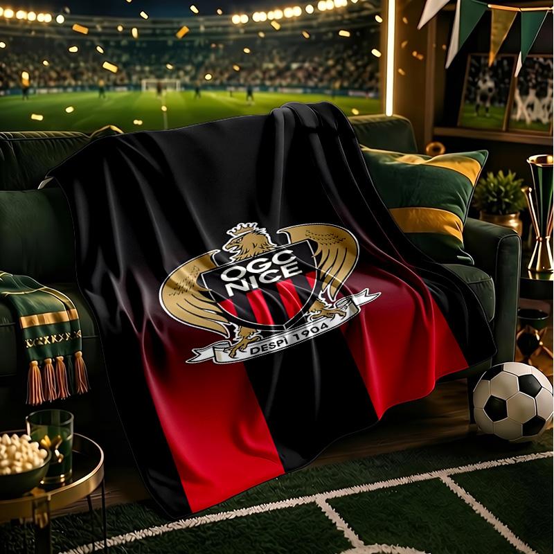 Ogc Nice Crest Artwork Blanket Lightweight Ideal Bedding Blanket Perfect for Travel, Camping, Living Rooms, Offices, Sofas, Fan Christmas gift