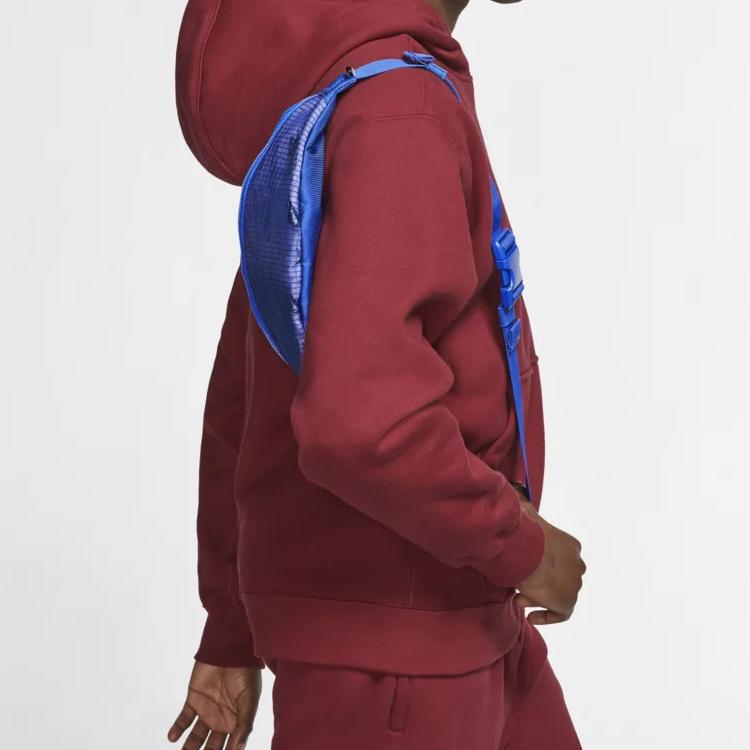 Nike Сумка-слинг из нейлона Heritage, Поясная сумка Regular Унисекс Королевский синий CK7446-480