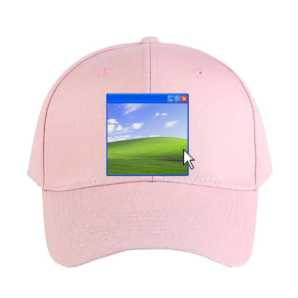 XP Interface Summer Woman Man Adult Peaked Hat Fashion Casual Adjustable Printed Baseball Caps Funny Dad Trucker Cap Creative