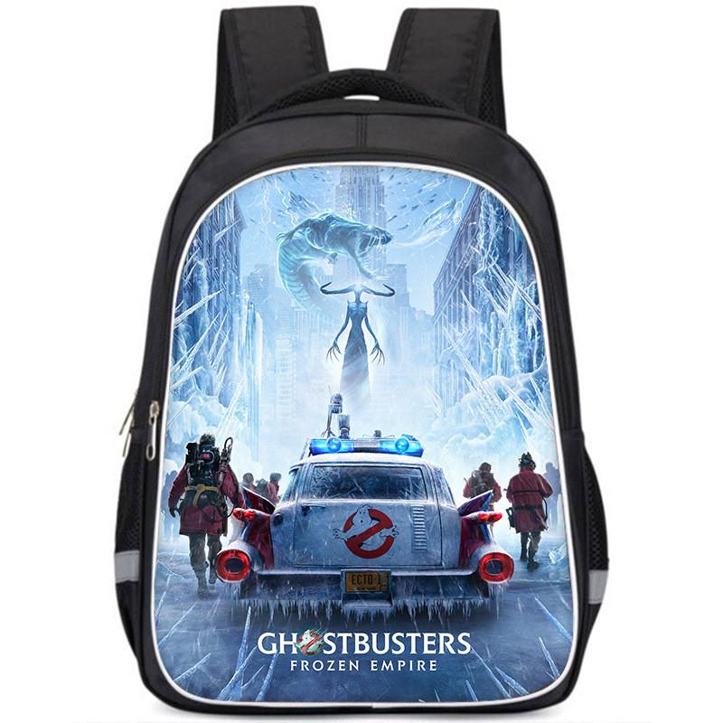 Durable Oxford Cloth Ghostbusters Frozen Empire School Backpack For Students