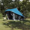 Tipi Tent with Roof and Storage Blue 508 x 470 x 300 cm Taffeta