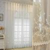 New Lace Living Room Screen Curtain Balcony Relief Embroidered Window Screen Bedroom Bay Window Curtain